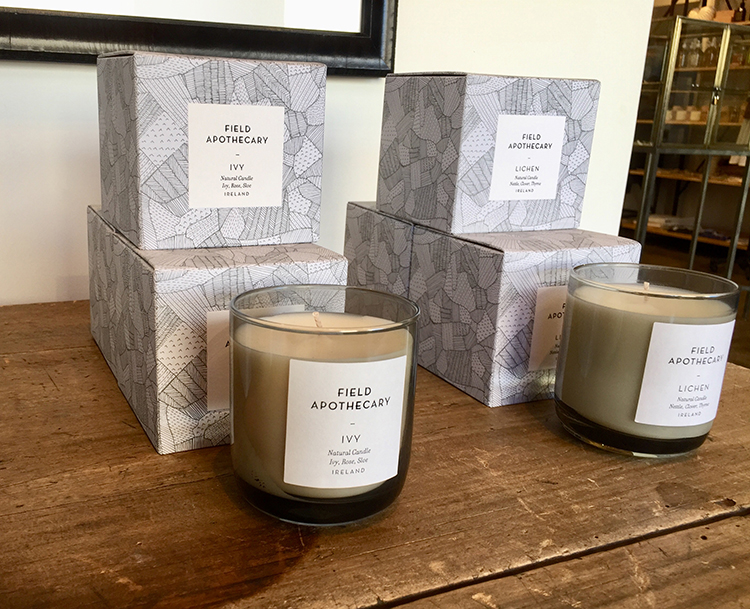 George Lifestyle, apothecary, candles, ivy, lichen