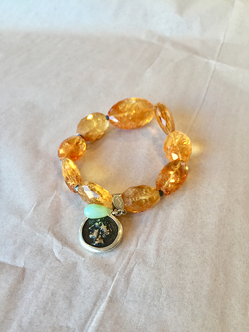 George Lifestyle jewelry amber bracelet